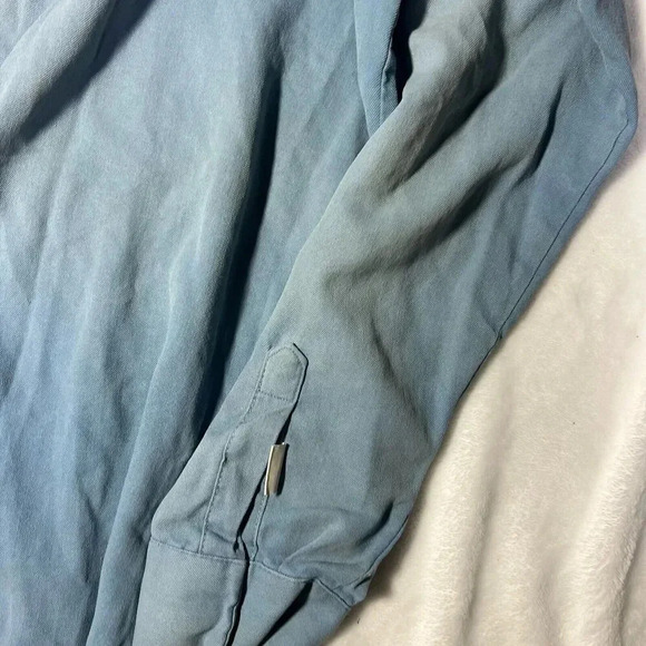 Armorex FR Flame Resistant Shirt Men XL Button Down Blue See Fading - Picture 2 of 6